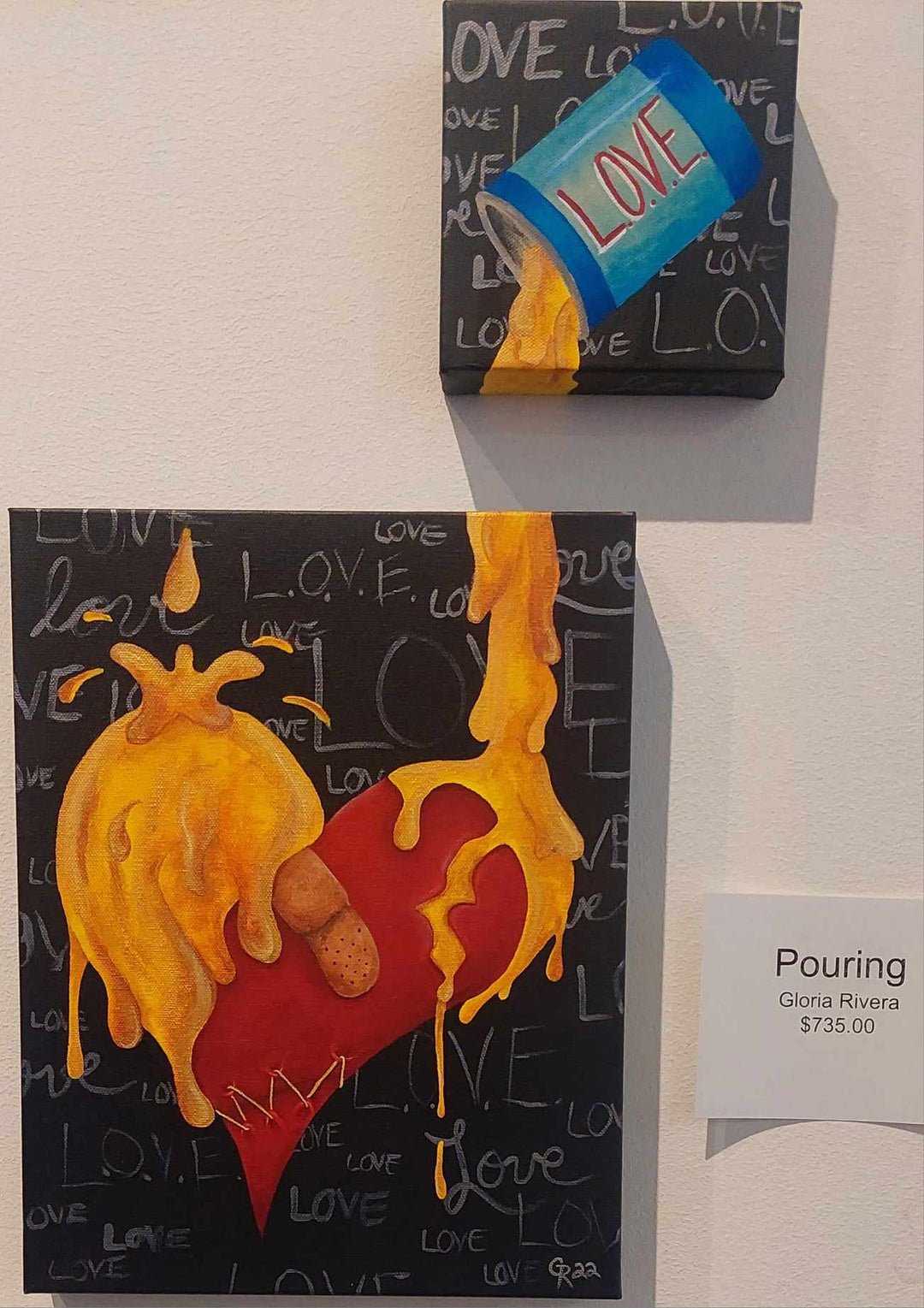 Pouring - Gloria Rivera