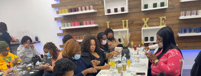 Self-Care Sunday Funday Event Recap: Brunch, Bubbles & Candles at Black Luxe Candle Co Pop-Up in Chicago