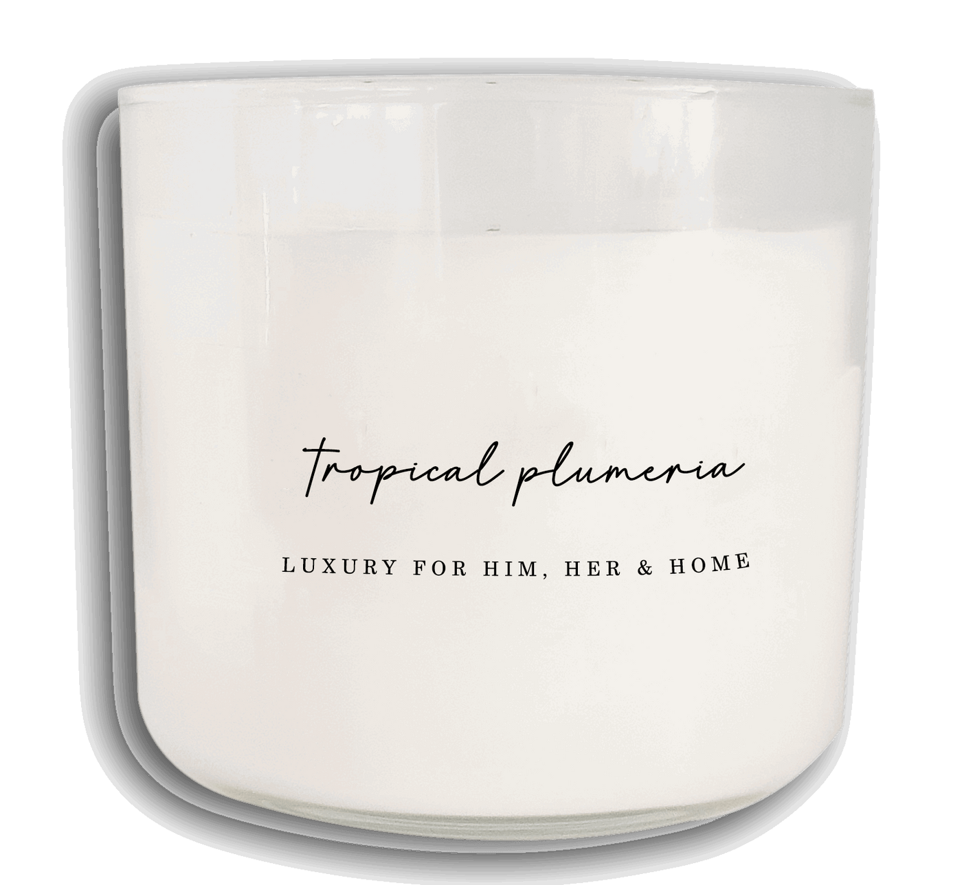 Tropical Plumeria - Black Luxe Candle Co.