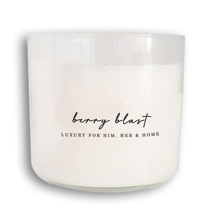 Berry Blast 3-Wick Candle from Black Luxe Candle Co.