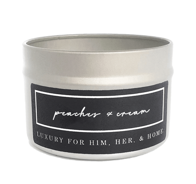 Peaches & Cream - Black Luxe Candle Co.