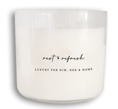 Rest & Refresh - Black Luxe Candle Co.